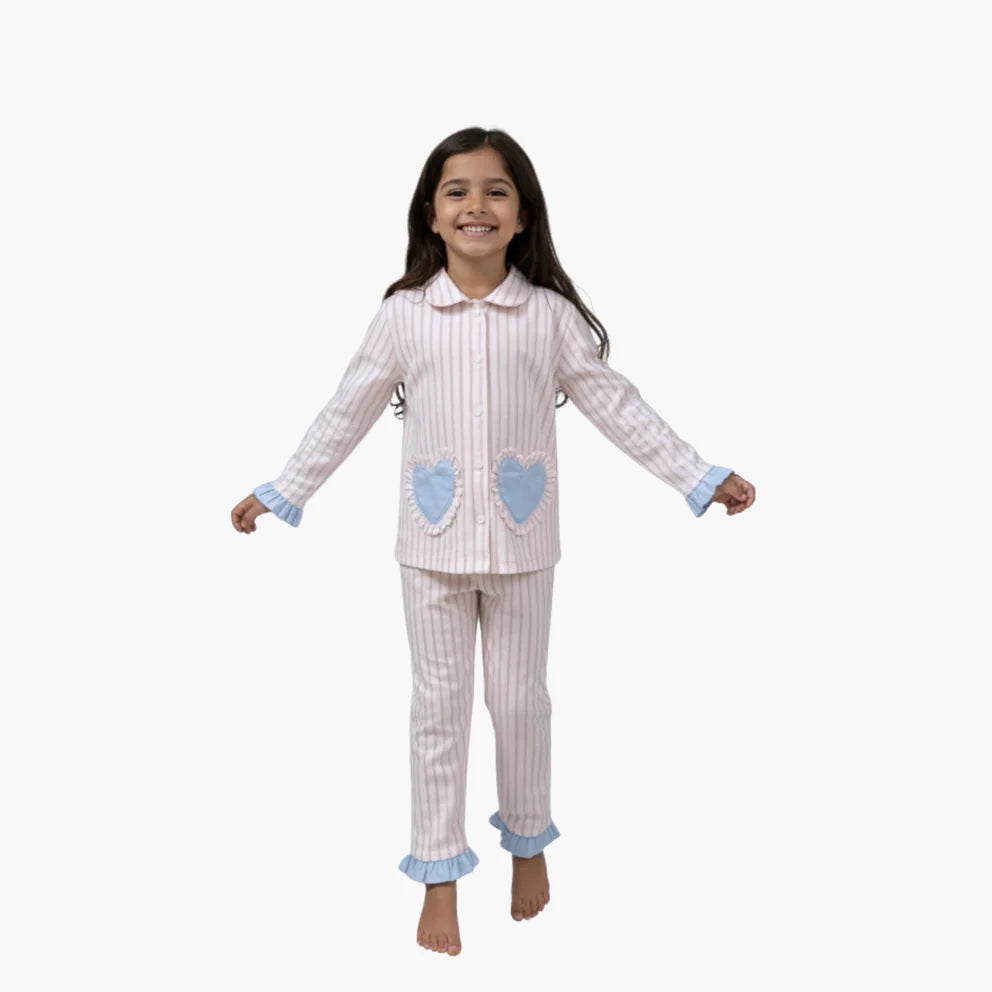 Strand Mommy & Me Pajama Set – Pink