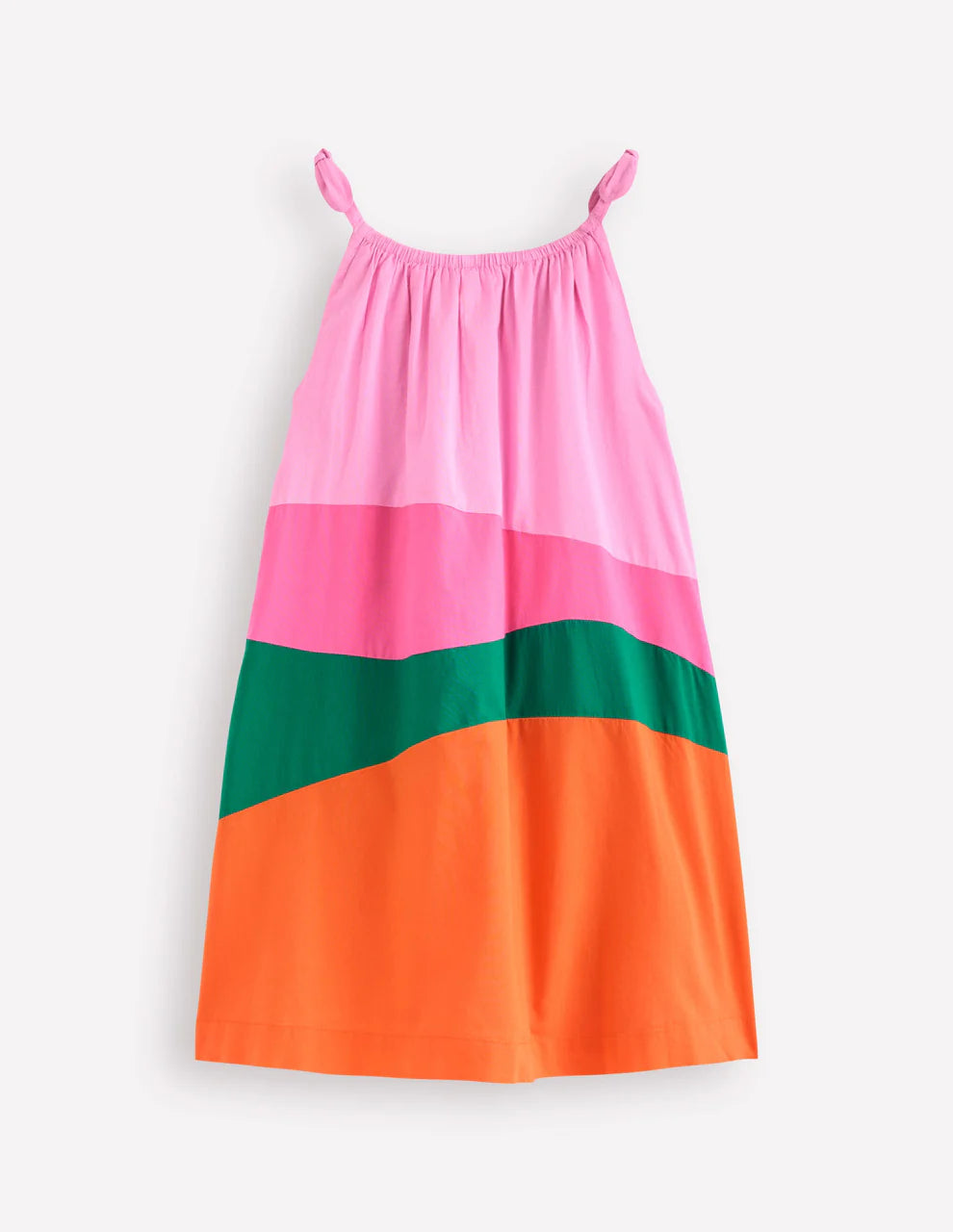 Strappy Appliqué Dress