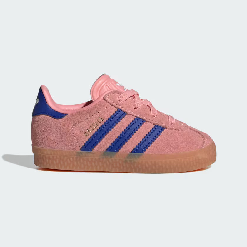Gazelle comfort closure elastic laces shoes kids – Bisou Petite