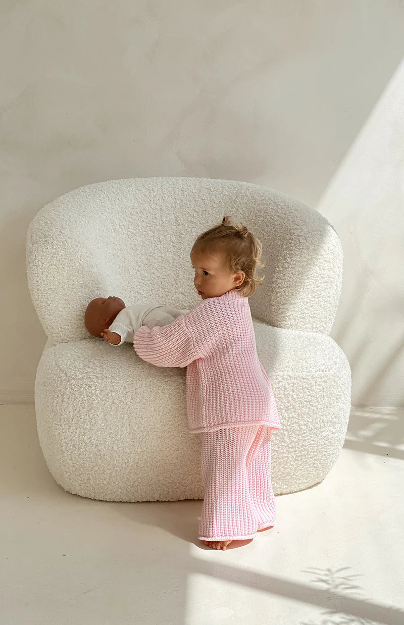 Junie Back Tie Knit Set