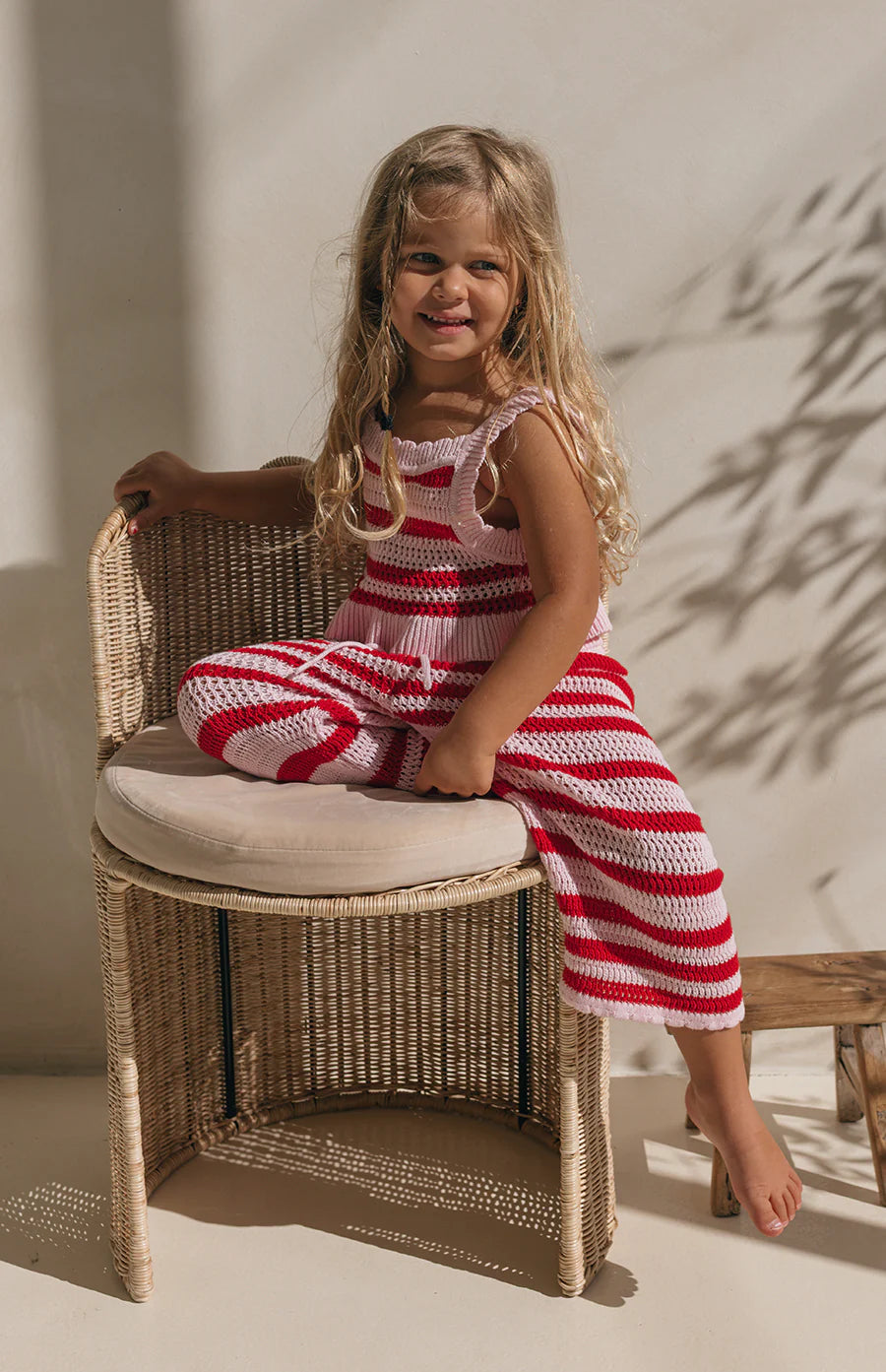 Poppy Stripe Set