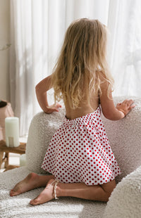 Rosie Dress - Cherry Polka