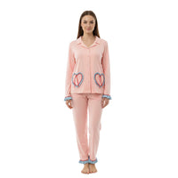 ZigZag Mommy & Me Pajama Set – Pink