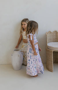 MIMI CROP & SKIRT SET - PINK AMORETTE