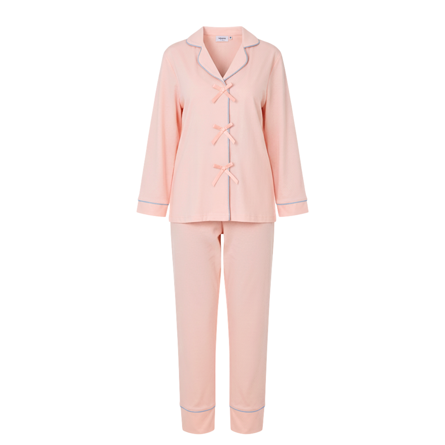 Bow Mommy & Me Pajama Set – Pink