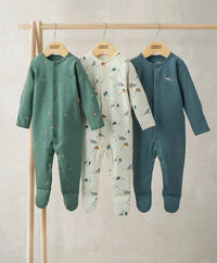Dinosaurs Sleepsuits (Pack of 3)