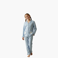 Strand Mommy & Me Pajama Set – Blue