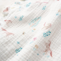 Pony Meadow Organic Muslin Fur Back Blankie
