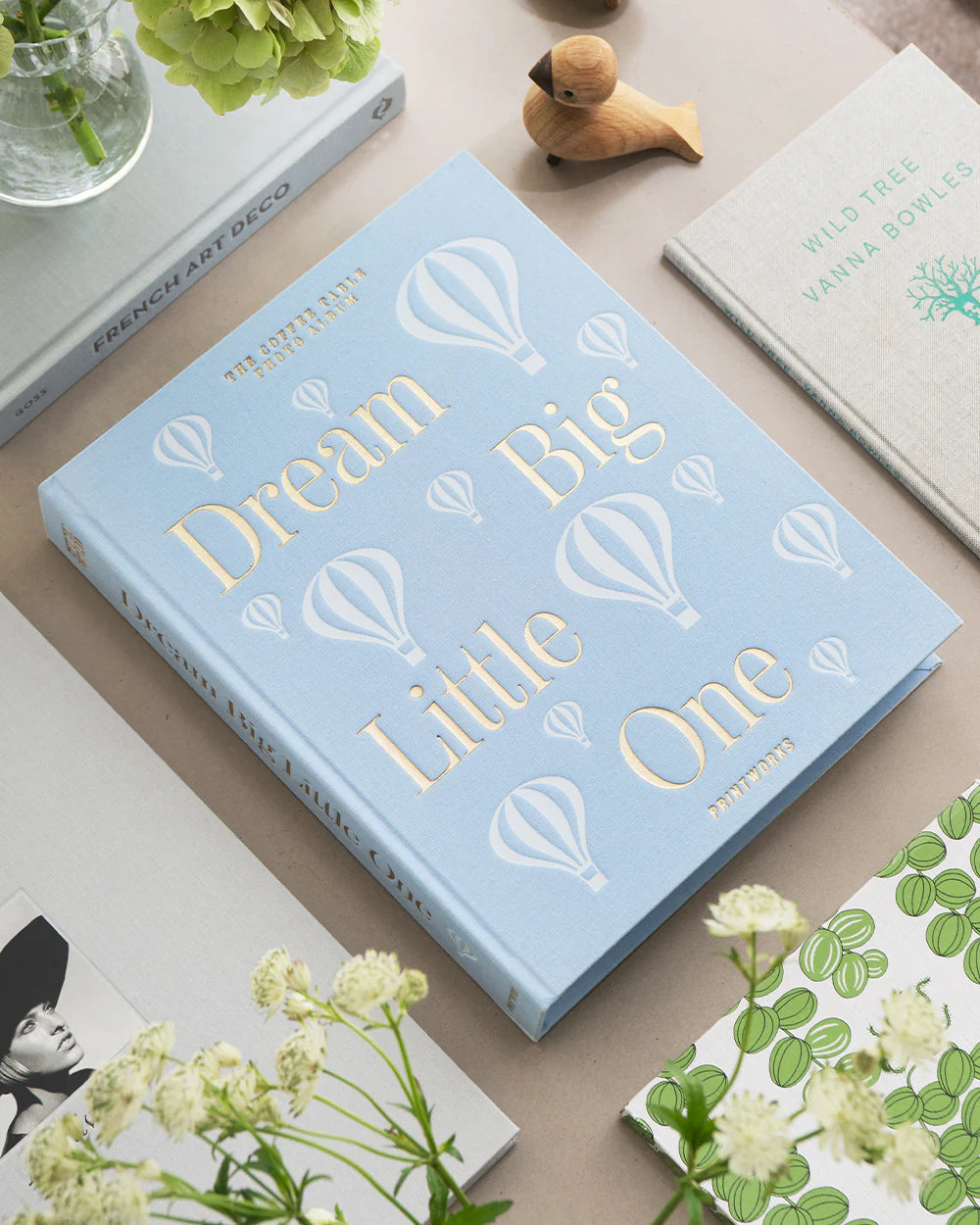 Dream Big Little One - Photo Album Blue