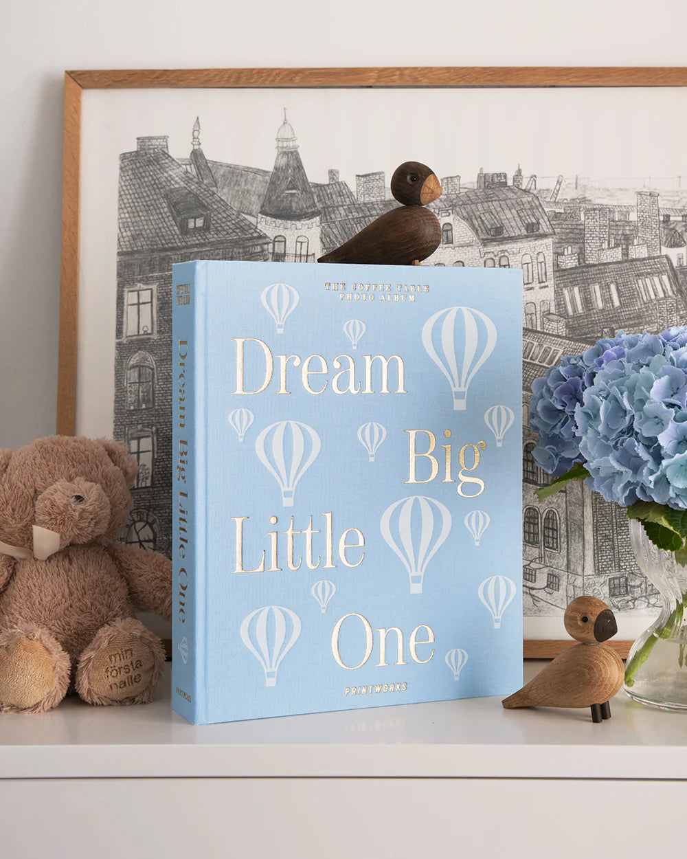 Dream Big Little One - Photo Album Blue