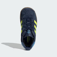 Gazelle comfort closure elastic laces shoes kids