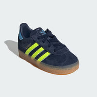 Gazelle comfort closure elastic laces shoes kids