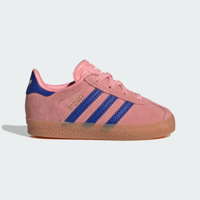 Gazelle comfort closure elastic laces shoes kids