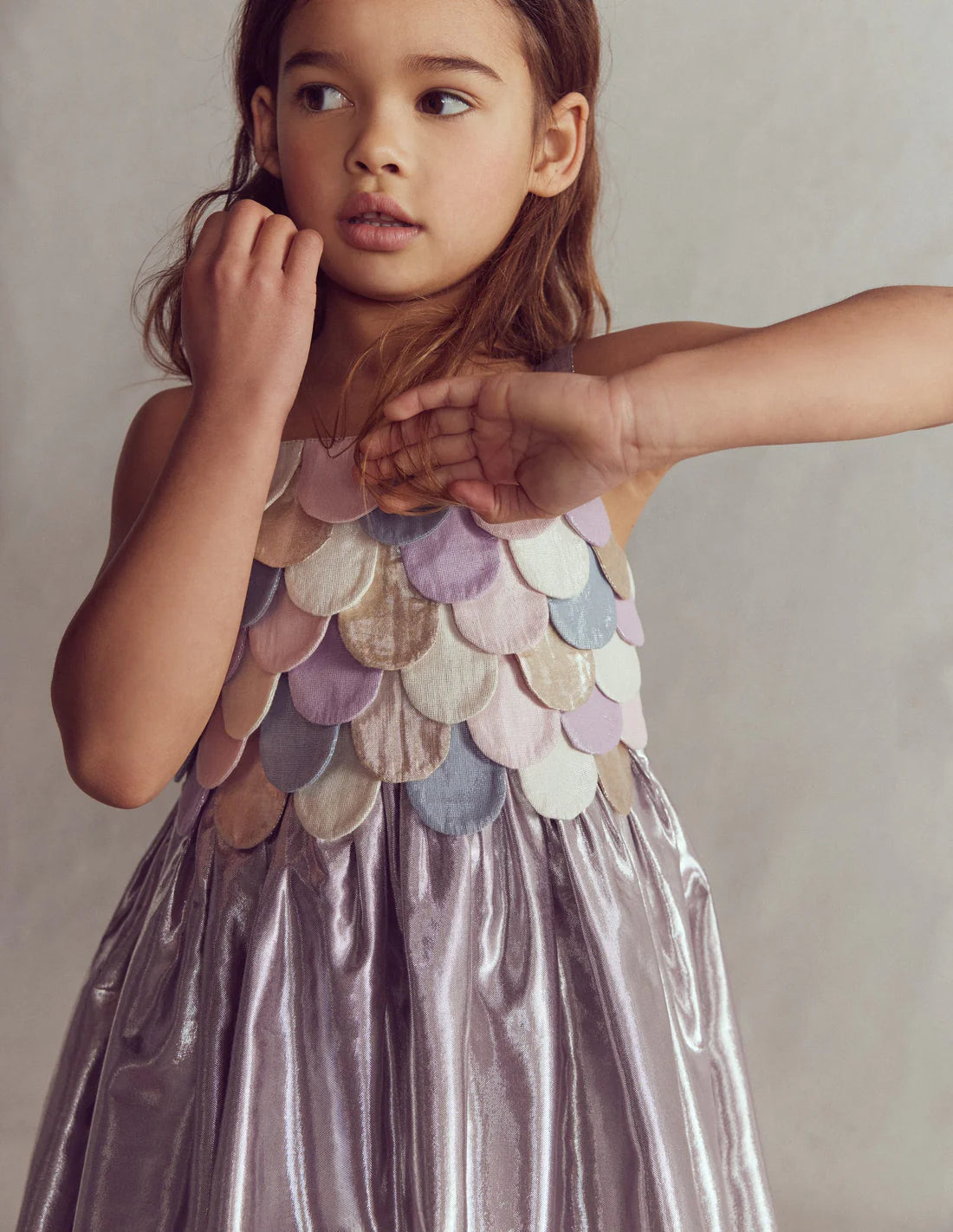 Metallic Mermaid Dress