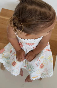 Laguna Ric Rac Dress