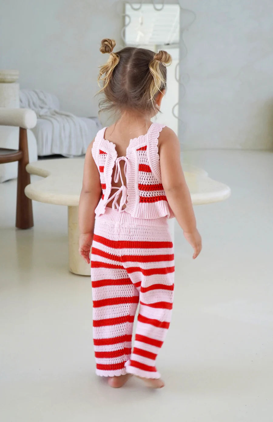 Poppy Stripe Set