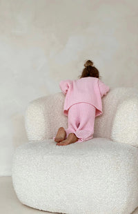 Junie Back Tie Knit Set