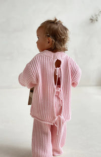 Junie Back Tie Knit Set