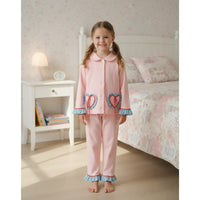 ZigZag Mommy & Me Pajama Set – Pink