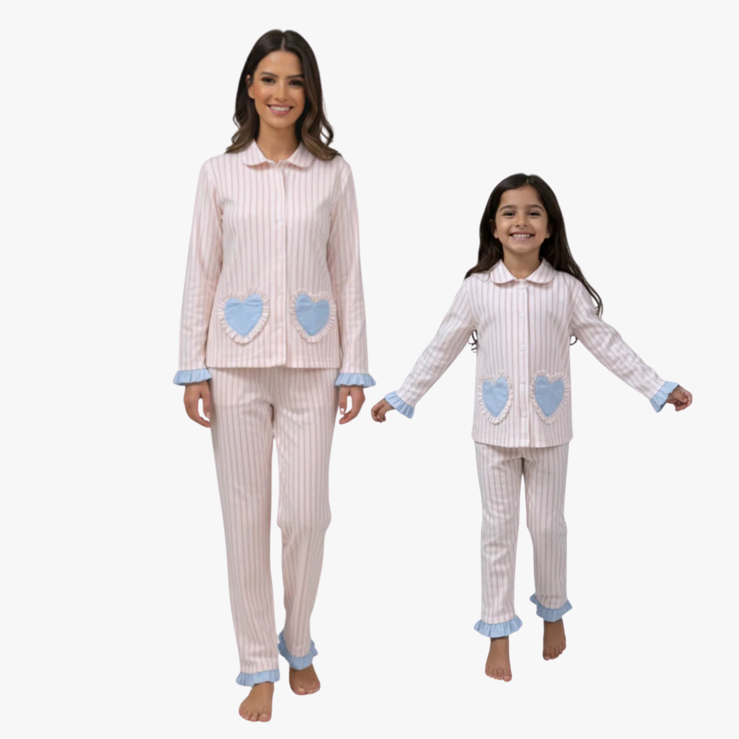 Strand Mommy & Me Pajama Set – Pink