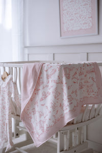 NEWBORN SET (5-PIECE) - TOILE DE JOUY/PINK