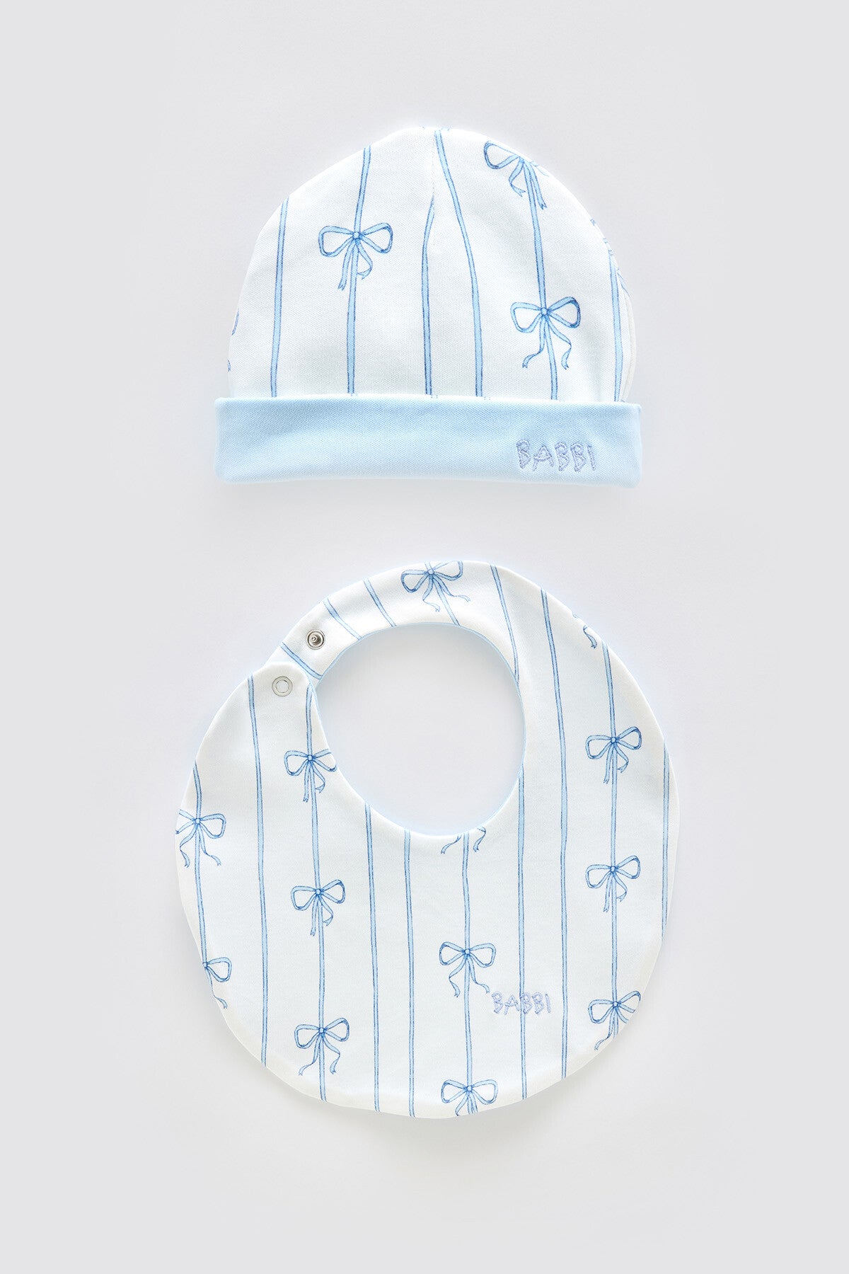 Ribbon 5 Piece Newborn Set Blue