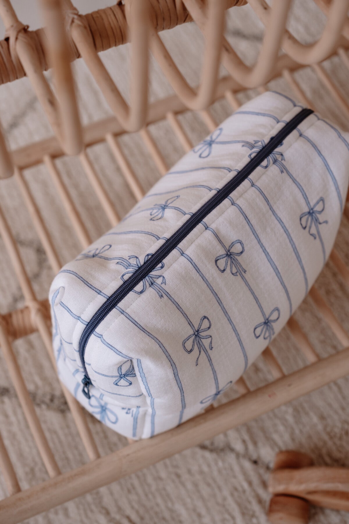 Ribbon 5 Piece Newborn Set Blue