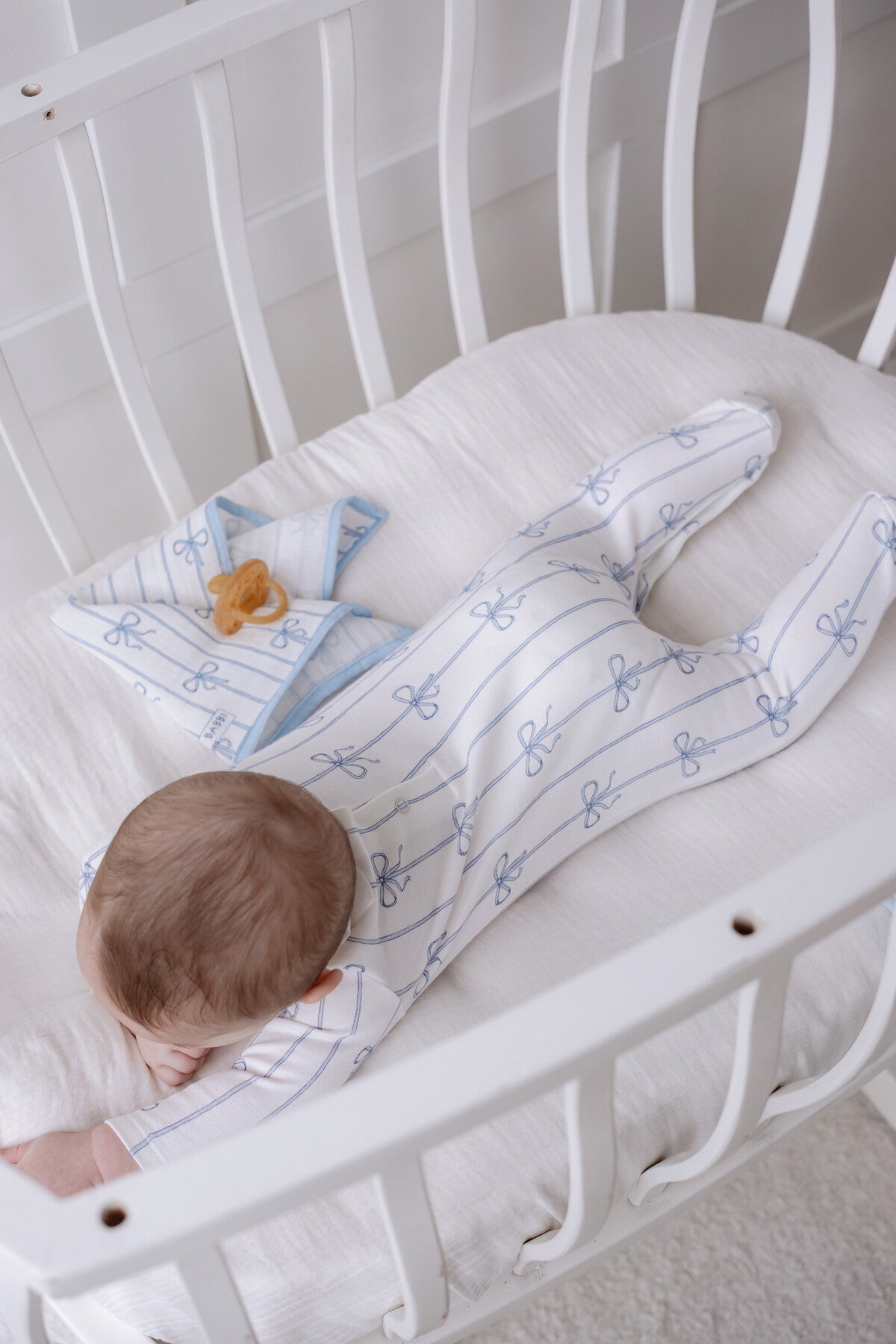 Ribbon 5 Piece Newborn Set Blue