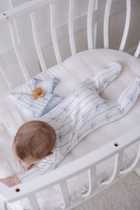 Ribbon 5 Piece Newborn Set Blue