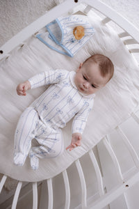 Ribbon 5 Piece Newborn Set Blue