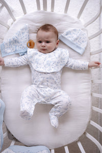 NEWBORN SET (5-PIECE) - TOILE DE JOUY/BLUE