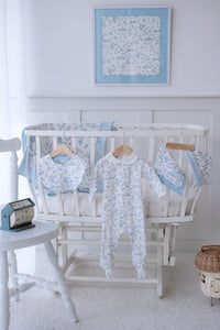 NEWBORN SET (5-PIECE) - TOILE DE JOUY/BLUE